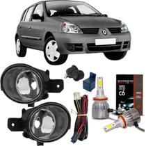 Kit milha clio hatch 2003 a 2012 vidro e led