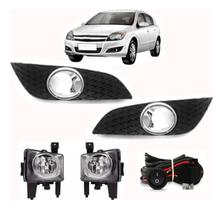 Kit Milha Gm Vectra 2009 2010 2011 2012 Aro Crom Com Lâmpada