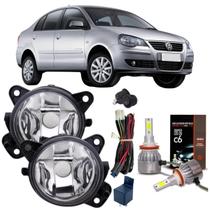 Kit milha polo 2007 a 2012 e led