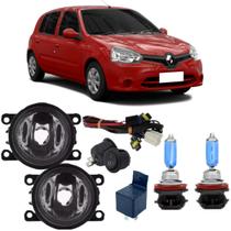 Kit milha renault clio 2012 a 2016 super branca