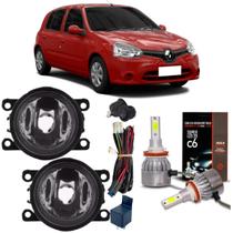 Kit milha renault clio 2012 a 2016 vidro e led Kit milha renault clio 2012 a 2016 vidro e led