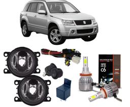 KIT Milha Suzuki Grand Vitara 2008 ATE 2017 E Super Led KIT Milha Suzuki Grand Vitara 2008 ATE 2017 E Super Led