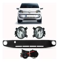 Kit Milha Vw Up! 2014 2015 2016 Aro Cromado Sem Lâmpada