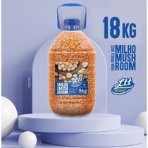 Kit Milho Para Pipoca Mushroom 18 Kilo 2 Galão Ltt Alimentos