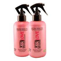Kit Milk Love Robson Peluquero Rp Selador + Restaurador Kit Milk Love Robson Peluquero Rp Selador + Restaurador