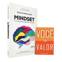 Kit Mindset A Nova Psicologia do Sucesso + Você tem Valor - Editora Objetiva