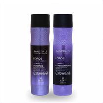 Kit Minerals Terapia - Shampoo e Condicionador Loiros Iluminados Violeta Ametista - Left Kit Minerals Terapia - Shampoo e Condicionador Loiros Iluminados Violeta Ametista - Left