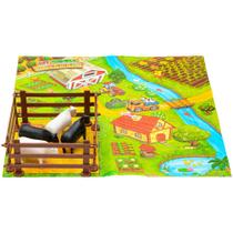 Kit Minha Fazendinha 8 Peças Para Montar + Cenário Brinquedo Para Crianças +3 Anos Lembrancinha Kit Minha Fazendinha 8 Peças Para Montar + Cenário Brinquedo Para Crianças +3 Anos Lembrancinha