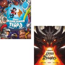 Kit: Minha Grande Viagem No Tempo + O Grande Livro Dos Dragões