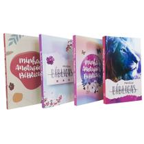 Kit Minhas Anotações Bíblicas 04 Capas Kit Minhas Anotações Bíblicas 04 Capas