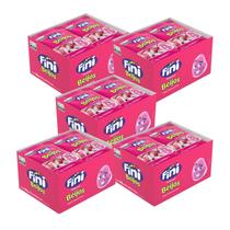Kit Mini Bala De Gelatina Beijos Fini - 5 Caixas 180g Kit Mini Bala De Gelatina Beijos Fini - 5 Caixas 180g