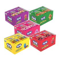 Kit Mini Bala De Gelatina Sortidas Fini - 5 Unidades 180g Kit Mini Bala De Gelatina Sortidas Fini - 5 Unidades 180g