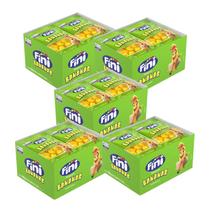 Kit Mini Bala Gelatina Bananas Fini - 5 Caixas 180g Kit Mini Bala Gelatina Bananas Fini - 5 Caixas 180g