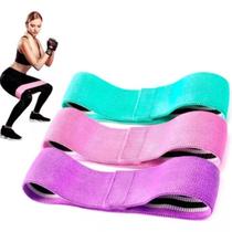 Kit Mini Band 3 Elastico Faixa Terabander Extensor Superband