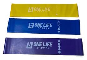 Kit Mini Band 3 intensidade - One LIFE Sport Kit Mini Band 3 intensidade - One LIFE Sport