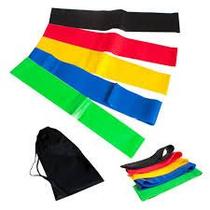 Kit mini band com 5 faixas elasticas