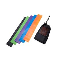 Kit Mini Band com 5 Faixas Elásticas - Supermedy