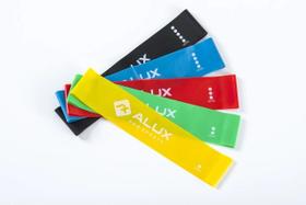 Kit Mini Band Elástico Alux - 5 Unidades para Treinamento