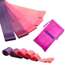 Kit Mini Band Faixa Elástica Gold Sports Force