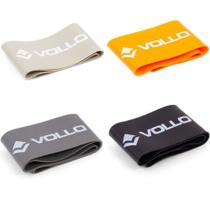 Kit Mini Bands Faixas de Exercícios Vollo Faixas Leve Médio Forte Extra Forte