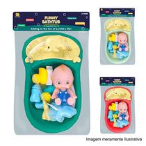 Kit Mini Banheira com Brinquedos Para Banho Sortido BLS65-15 - Dorémi Kit Mini Banheira com Brinquedos Para Banho Sortido BLS65-15 - Dorémi