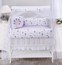 Kit Mini Berço 100% Algodão Menina Menino