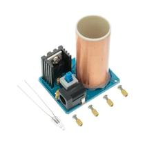 Kit Mini Bobina De Tesla DIY Eletrônica BD243, Props De Tecnologia Com Luzes Vazias, Circuitos