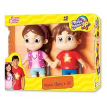Kit mini bonecos maria clara e jp - novabrink