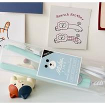 kit Mini Chapinha Prancha De Cabelo Portátil Com Case Transporte Bivolt Estojo Entrega rápida