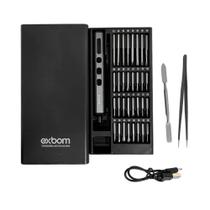 Kit Mini Chave 68 em 1 Eletrecista Sem Fio Recarregável USB - Exbom