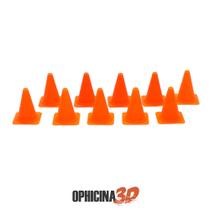 Kit Mini Cones Para Pistas Tipo Hot Wheels (10 Unidades)