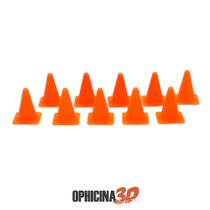 Kit Mini Cones Para Pistas Tipo Hot Wheels (10 Unidades) - Ophicina 3D