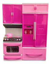 Kit Mini Cozinha Infantil Completa Brinquedo Pia Armário Kit Mini Cozinha Infantil Completa Brinquedo Pia Armário