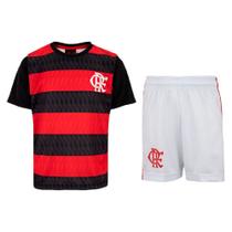 Kit Mini Craque Braziline Vasco Infantil - Preto/vermelho