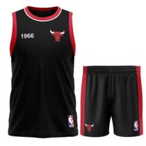 Kit Mini Craque NBA Infantil - Preto e Vermelho Kit Mini Craque NBA Infantil - Preto e Vermelho