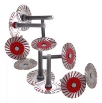 Kit Mini Disco Diamantado 40mm Serra Corte de Granito Mármore Porcelanatos Parafusadeira Micro Retifica Kit Mini Disco Diamantado 40mm Serra Corte de Granito Mármore Porcelanatos Parafusadeira Micro Retifica