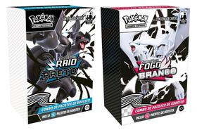 Kit Mini Display Raio Preto e Fogo Branco EV10.5 36 Booster - 216 Cartas - Pokémon TCG - Copag Kit Mini Display Raio Preto e Fogo Branco EV10.5 36 Booster - 216 Cartas - Pokémon TCG - Copag