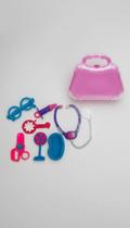Kit Mini Doutora Infantil Maleta Acessórios 3 Anos+