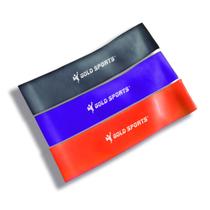 Kit Mini Faixa Elástica Gold Sports Pro Tamanho:ÚnicoCor:LaranjaGênero:Unissex