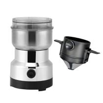 Kit Mini Filtro Coador Reutilizável + Moedor Elétrico Café