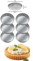 Kit Mini Formas para Tortinhas- 7 cm- 7 peças