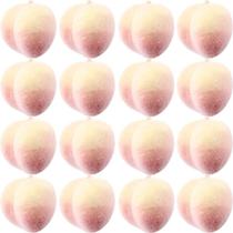 Kit Mini Frutas Artificiais Pêssegos 192 Unidades Isopor