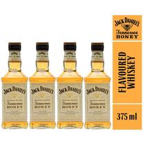 Kit Mini Jack Daniels Honey 375ml - 4 Garrafas