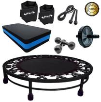 Kit Mini Jump + Corda + Caneleira 5Kg + Step+ Halter 2Kg Kit Mini Jump + Corda + Caneleira 5Kg + Step+ Halter 2Kg