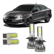 Kit Mini Led Fiat Cronos 2016/2022 22000LM 6500K Alto
