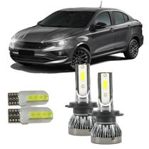 Kit Mini Led Fiat Cronos 2016 A 2022 22000LM 6500K Baixo