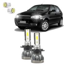 Kit Mini Led Fiat Palio G3 Fire 2004-2014 22000LM 6500K Baixo