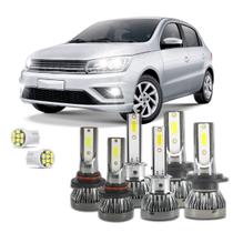 Kit Mini Led Volkswagen Gol G8 2018/2023 22000Lm 6500K Alto