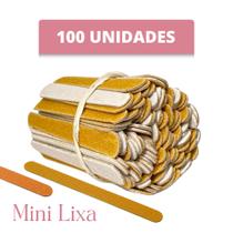 Kit Mini Lixa Bella c/ 100 Unidades