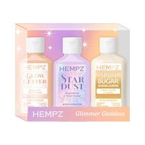 Kit Mini Loções Hidratantes com Brilho Hempz 3x67 ml